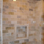 Redford Bathroom Remodel | Tiled Luxury Shower Stall